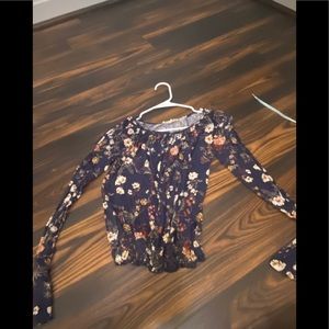 floral long sleeve